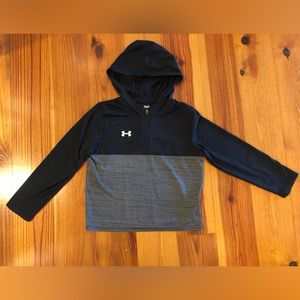 Under Armour Heat Gear Youth Small Hooded Quarter Zip
